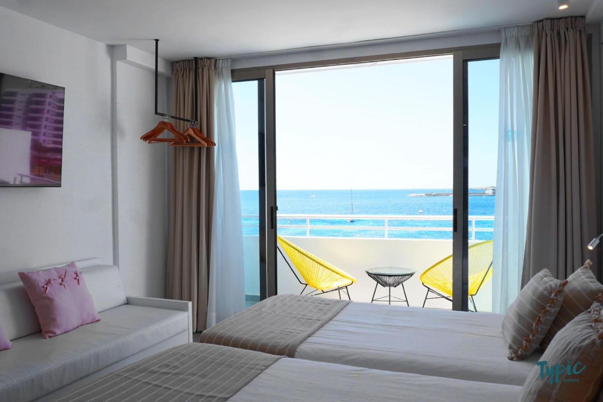 サンアントニオアバド Typic Marina Playa - Adults Onlyアパートホテル エクステリア 写真